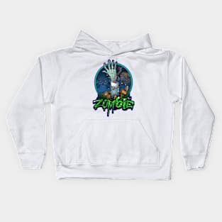 Zombie Rise by Hard Grafixs© Kids Hoodie